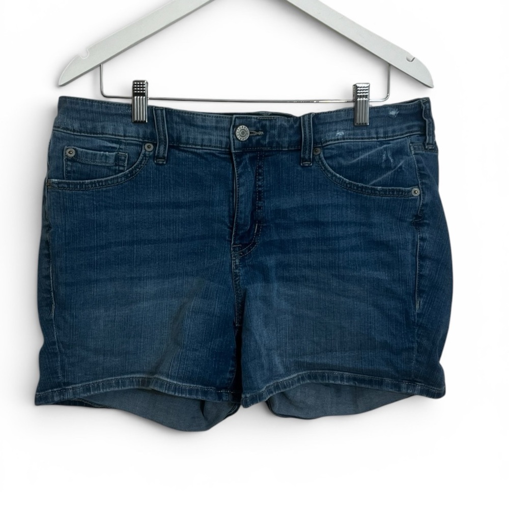 torrid Indigo Stretch Denim Shorts